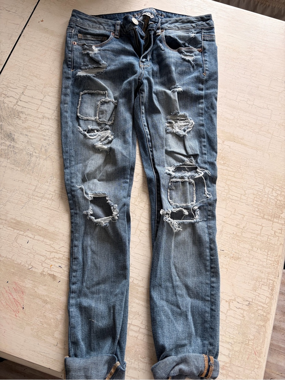 Women’s American Eagle-Super Stretch-Skinny-size 8 regular